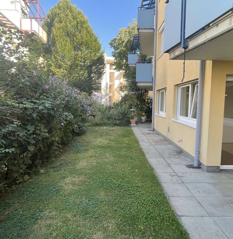 Großzügige Gartenwohnung – zentral und ruhig gelegen